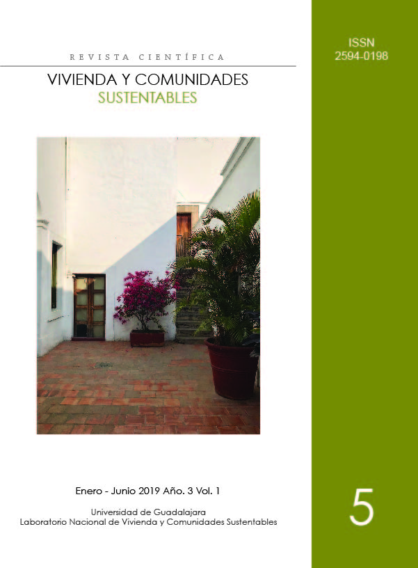 					View No. 5 (2019): Vivienda y Comunidades Sustentables
				